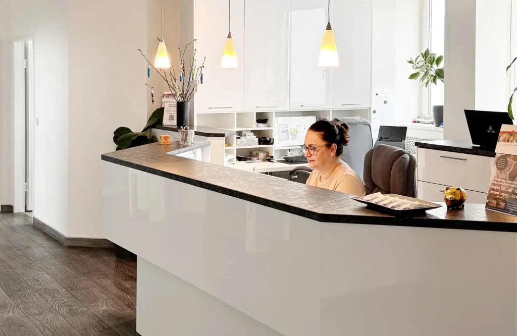 Praxis Empfang - Zahnarzt Matthias Dahms Berlin